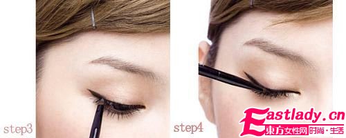 學(xué)畫媚人貓眼妝 寒冬成為眾人焦點