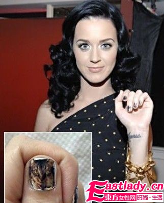 美甲小心思 好萊塢女星派對范美甲