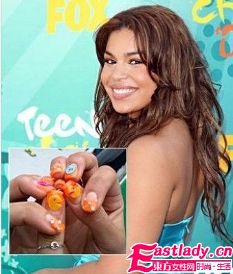 美甲小心思 好萊塢女星派對(duì)范美甲