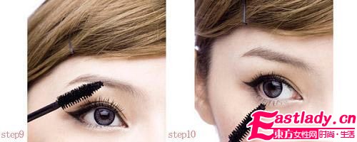 學(xué)畫媚人貓眼妝 寒冬成為眾人焦點(diǎn)