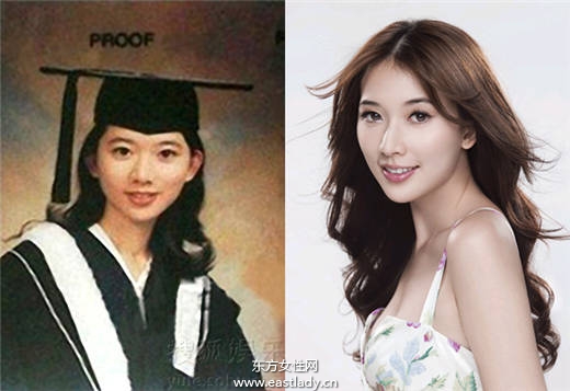 女星畢業(yè)照對比 有沒有整容一看便知