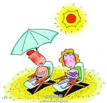 旅行時皮膚被曬傷的應急方法