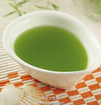 自制菠菜潔面水