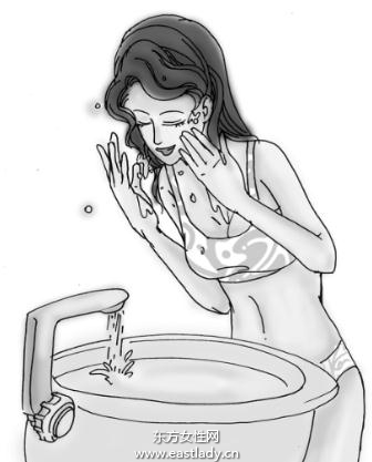 合理正確的洗臉步驟