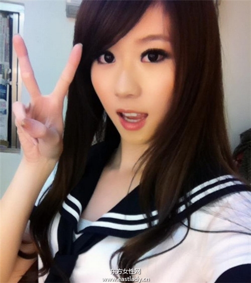 宅男女神張景嵐發(fā)素顏照澄清未整容