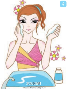 正確的潔面步驟