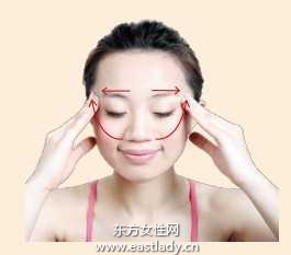 面部美容按摩的動作和步驟