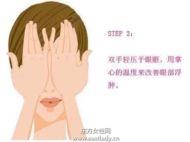 中醫(yī)按摩輕松去眼袋