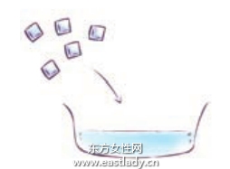 冰水洗臉緊實肌膚