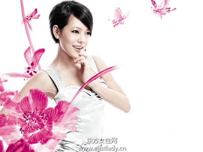 自信從容有利于肌膚美容