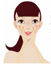 眼霜的正確涂抹手法