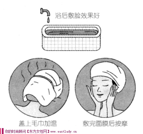 使用面膜的三種方法