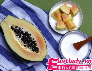 自制木瓜酸奶面膜 可保濕還能去角質(zhì)
