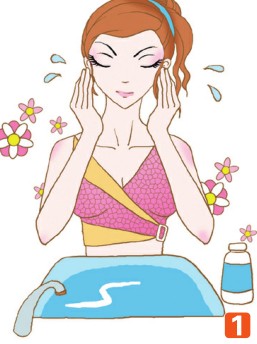 正確的潔面步驟要牢記