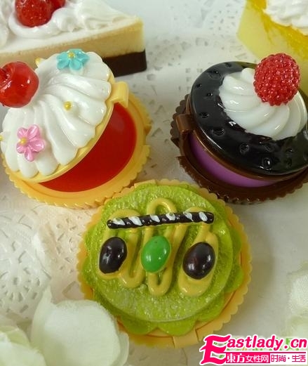 超可愛甜點造型唇彩