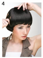 BOB頭的假發(fā)怎么戴好看