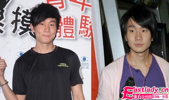 男星素顏也杯具