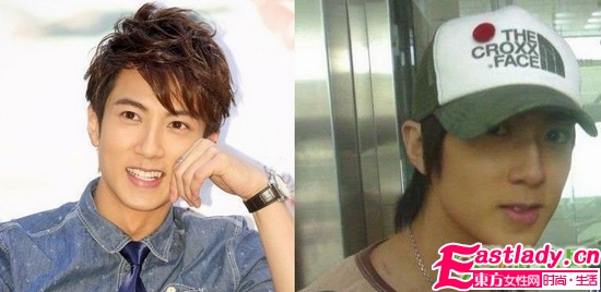 男星素顏也杯具