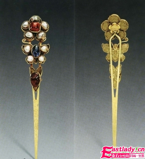 古代驚艷絕倫的頭飾