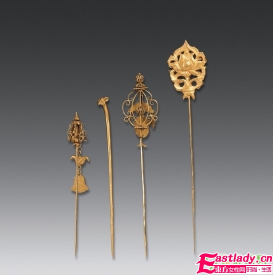 古代驚艷絕倫的頭飾