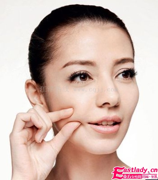 面霜的涂抹使用手法