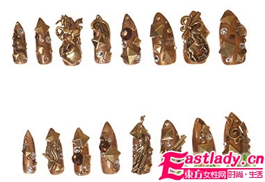 7款Lady Gaga超創(chuàng)意美甲