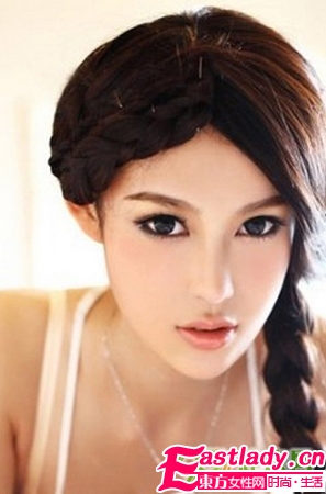 6種不同風(fēng)格單側(cè)麻花辮