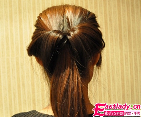 3分鐘學(xué)會(huì)的韓式扎發(fā)