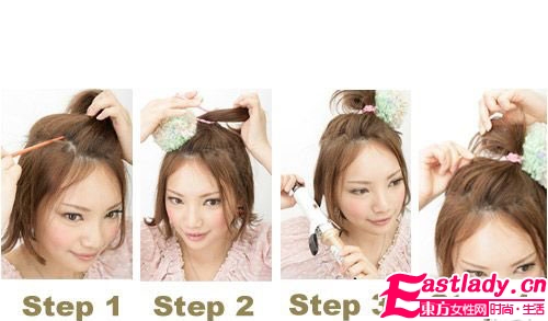 DIY4款露額頭發(fā)型 迎接春天