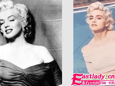 歐美女星都在瘋狂復(fù)制夢(mèng)露妝(組圖)