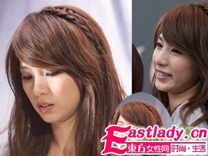 盤點女星側(cè)編美麗發(fā)型