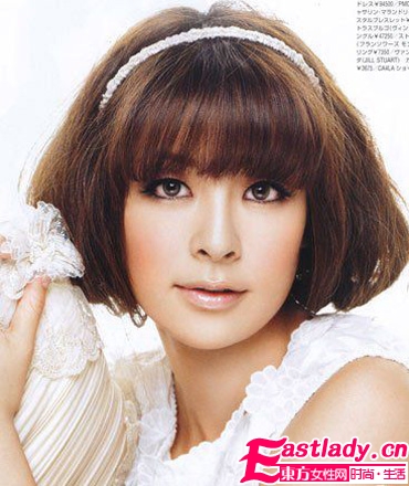 不同的發(fā)型適合什么發(fā)箍