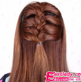 蝎子辮的詳細(xì)編法步驟圖解