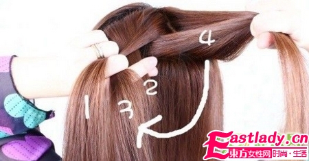 蝎子辮的詳細(xì)編法步驟圖解
