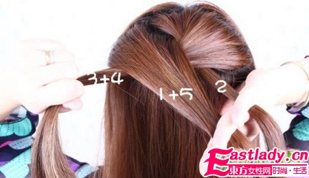 蝎子辮的詳細(xì)編法步驟圖解