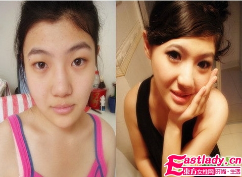 打造李小璐式精靈大眼術