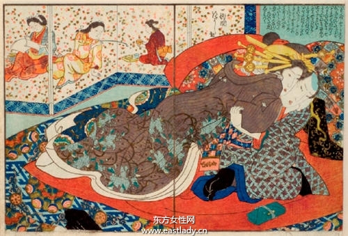 日本春宮圖藝術(shù)還是色情