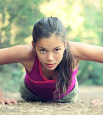 俯臥撐減肥 助就完美曲線