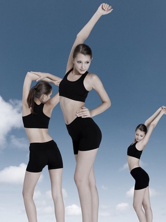 健身操 健身操塑造迷人的腿型