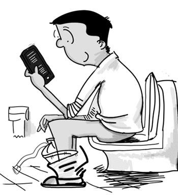 經(jīng)常蹲廁所超過(guò)3分鐘容易得痔瘡