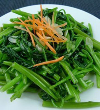 空心菜有什么功效與作用 如何挑選新鮮空心菜