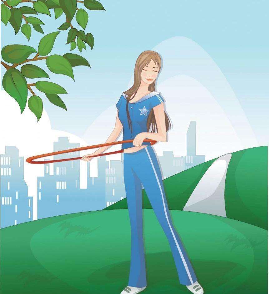 健康瘦身一問(wèn)，呼啦圈能減肚子嗎