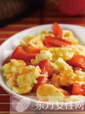 番茄炒蛋的家常做法 番茄炒蛋潤膚又助消化