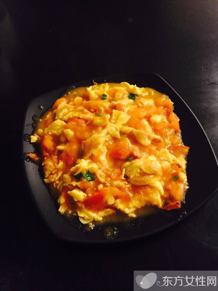 番茄炒蛋的家常做法 番茄炒蛋潤膚又助消化