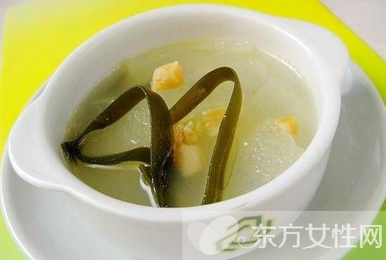 海帶冬瓜湯的四大做法 海帶冬瓜湯的功效