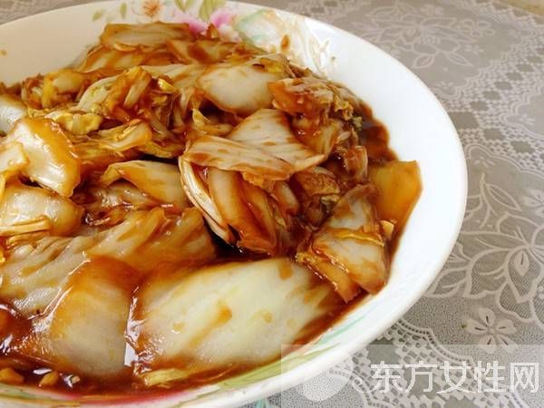 醋溜白菜的做法大公開 白菜不但能潤腸還助消化