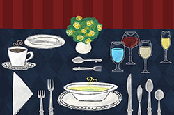 揭密那些不為人知的西餐刀叉禮儀