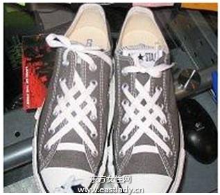 鞋帶的24種系法每天你都會有好心情