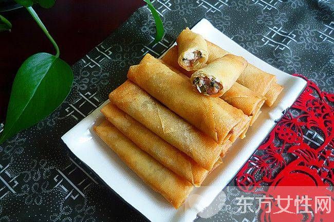 立春的時(shí)令佳品 揭密4道春卷的做法