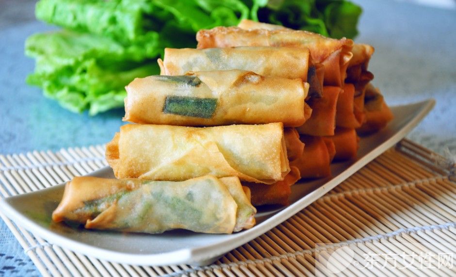 立春的時(shí)令佳品 揭密4道春卷的做法